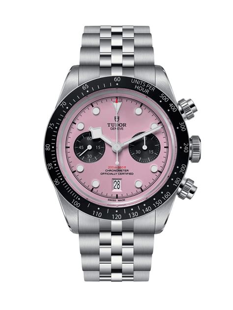 tudor miami pink|tudor pink chrono for sale.